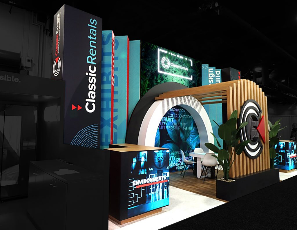 Trade-show booth
